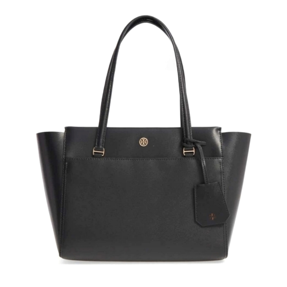 tory burch small Parker leather tote